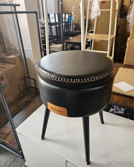 Nový taburet s úložným prostorem Vasagle - 4