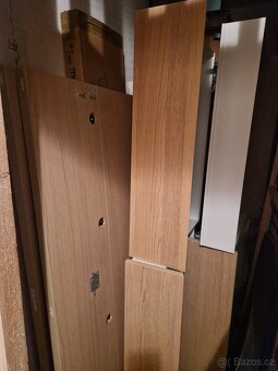 Postel MALM 160cm +rošt +4x úložný prostor +matrace zdarma - 4