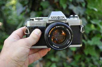 MINOLTA X-300 + MD ROKKOR 50 / 1,4 + PŘÍSLUŠENSTVÍ. - 4