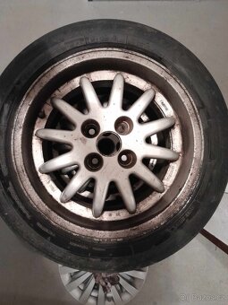 kola 4x100 r15 dvourozmery 2x et 25 a 2xet 42, vw, seat atd - 4