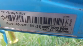 Dětské kolo / odrážedlo Decathlon 12" Woony 5 blue - 4