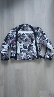 Prodám moto maskáčovou camouflage bundu cordura 5xl - 4