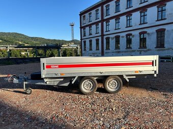 Přívěs Gewe P3500 F/3, Jednostranný sklopný elektrický - 4