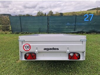Přívěsný vozík AGADOS D-206cm, Š-125cm, STK na 6 let - 4