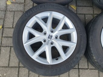 Alu kola Seat 5x112 r16 7j et43 pneu 205/55/16 - 4
