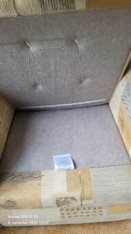 Sedací souprava ( rohová sedačka+ 2 křesla) - 4