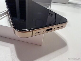 Prodám iPhone 16 Pro-Desert Titanium TOP STAV - 4