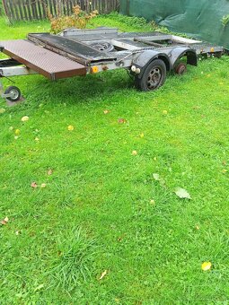 Prodám podvalník na auta dvounápravový na opravu - 4