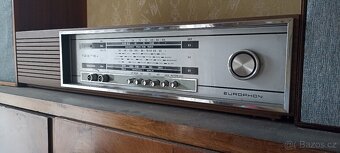 Retro rádio + 2x repro bedna - 4