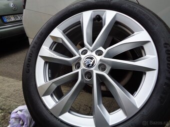 škoda karoq r18 nová alu kola 5x112 černá - 4