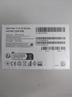 NEW Xiaomi Redmi Note 12 Pro 5G 6GB/128. Záruka 1 rok - 4