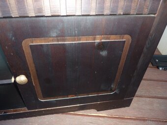 TV komoda/TV stolek - masiv, 175x45 cm - 4