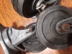 Industriální litinová kolečka - 4