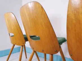 3 židle Tatra, design Frantisek Jirak - 4