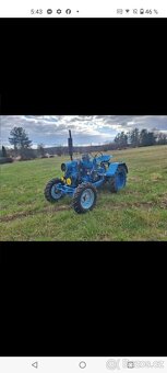 Traktor s motorem Slavie/Tatra ST 120 stabilní jednoválec + - 4