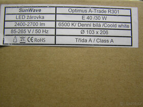 PROFI vysokovýkonná LED žárovka Sunwave 30W - 4