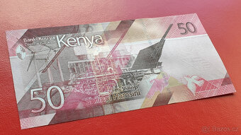 Bankovka KENYA (Keňa) 50 Shillings rok 2019 stav UNC - 4