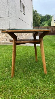 Konferenční stolek, brusel stolek, retro stolek - 4