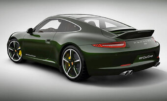 Model 1:18 Porsche 911 991 Club Coupe black GTSpirit - 4