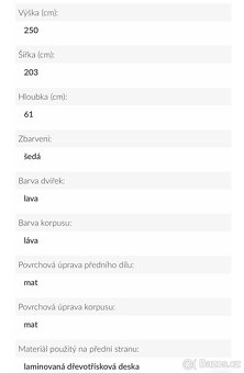 Skříň 250 velká nová - 4