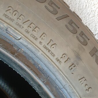 Zimní pneumatiky Continental 205/55 R16 č. AP79 - 4
