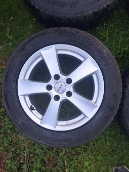 Alu kola 5 x 112 se zimními pneu 205/60 R16 - 4
