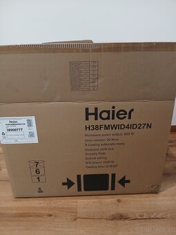 Mikrovlnná trouba Haier H38FMWID4ID27N černá - 4