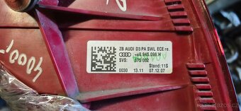 Prave zadni svetlo audi A8 4E D3 face lift facelift - 4