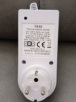 Tepelně spínaná chytrá zasuvka - 4