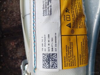 Prodám boční stropní airbagy na vw golf 5,6 variant, combi - 4