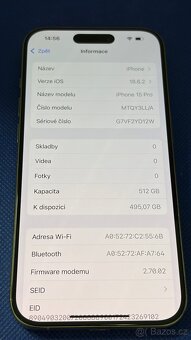 iPhone 15 Pro 512GB Natural Titanium - 4