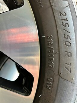Ford Focus, 215/50/17 , 5x108 , zánovní letní sada - 4