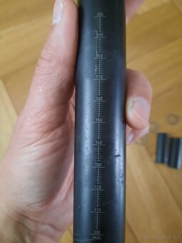 karbonová sedlovka CPX (Focus) - 27,2 mm šířka, 33,8 mm - 4