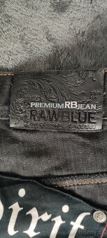 Hip hop jeans RAW BLUE - 4