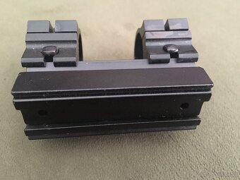 Montáž na rybinu 11 mm základna na weaver + kroužky - 4