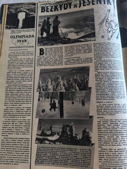 Pevne zviazané športové časopisy Ruch z roku 1948 - 4