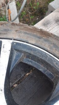 Prodám 3x alu kolo r17 5x100 s pneu - - 4