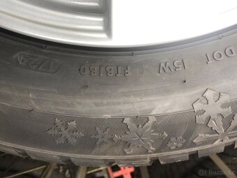 Zimní pneu  215/60 16 s al disky  5x112 - 4