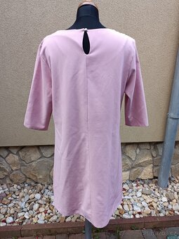 Světle růžové šaty vel.44 - 4