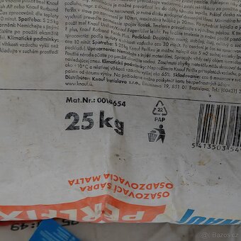 Perlex knauf sádrové lepidlo, 25 pytlů, po 25kg. - 4