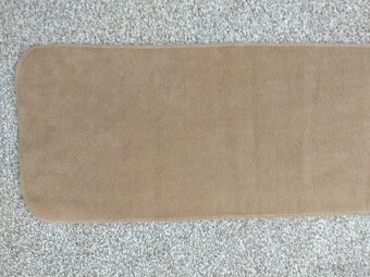 Nová unisex zimní šála - příjemný materiál, béžová, 150 cm - 4