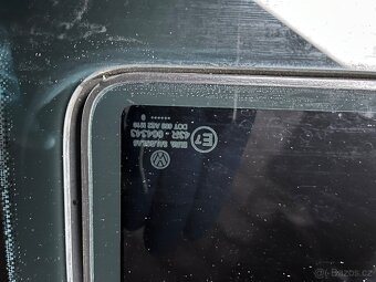 boční sklo vw t5 posuvném sklo levé -použité originál - 4