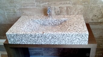 Umyvadlo z kamínků - 4