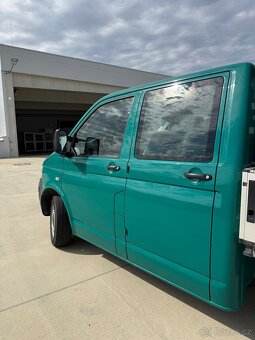 Vw T5 valník 1.9tdi 62kw TOP STAV DPH t5 transporter valník - 4