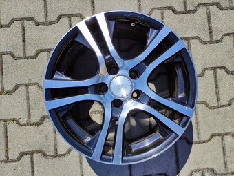 Alu kola PLATIN P53 BLACK 17" 5x112mm,VW,AUDI,ŠKODA,SEAT. - 4