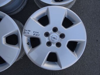 Alu disky originál Opel 16", rozteč 5x110 ,šířka 6J - 4