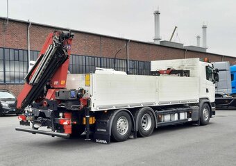 Scania G 410 - 6x2 – Valník + HR-HMF 2620-K3 – EURO 6 - 4