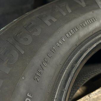 Letní pneu 215/65 R17 99V Continental 5,5mm - 4