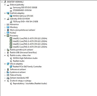 Dell Optiplex 3020,i5-4570,WIN 10,RAM 16GB,SSD 500GB + HDD 2 - 4
