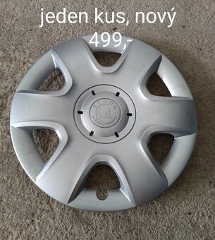 Poklice Škoda Fabia ll. Octavia atd.. 15" - 4
